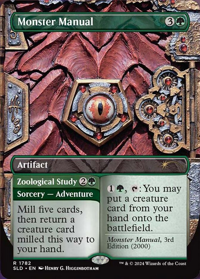 Monster Manual // Zoological Study 1782 (Secret Lair Drop Series)  | Good Games Adelaide SA