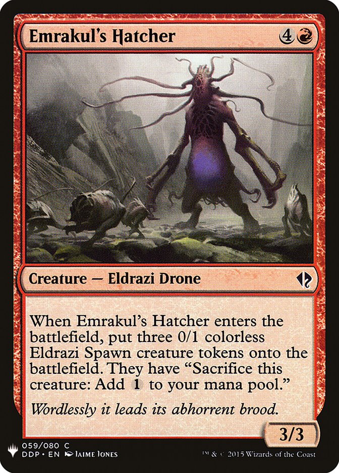 Emrakul's Hatcher 59 (The List Reprints)  | Good Games Adelaide SA