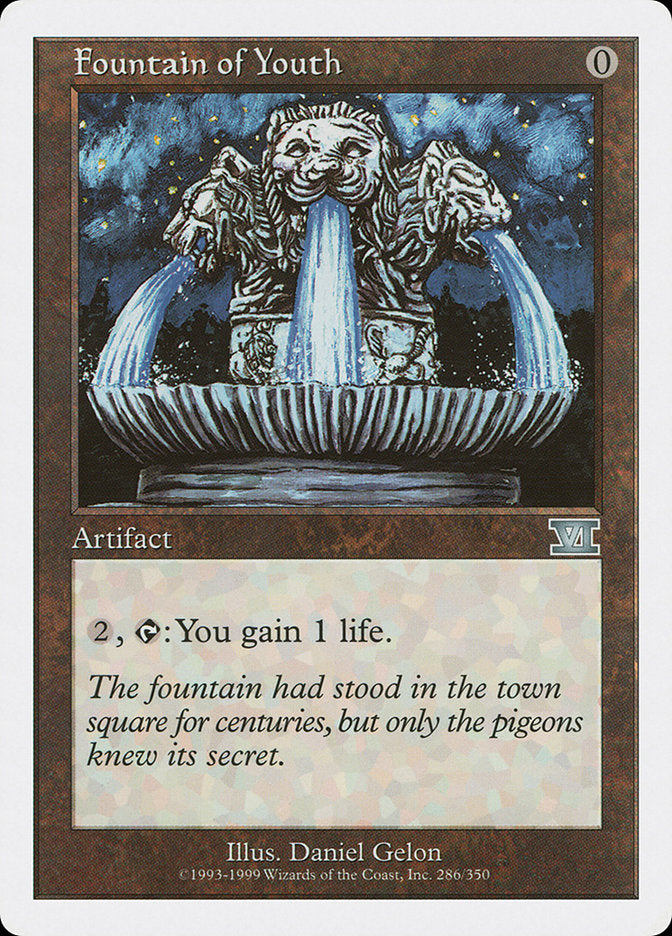 Fountain of Youth 286 (Classic Sixth Edition)  | Good Games Adelaide SA