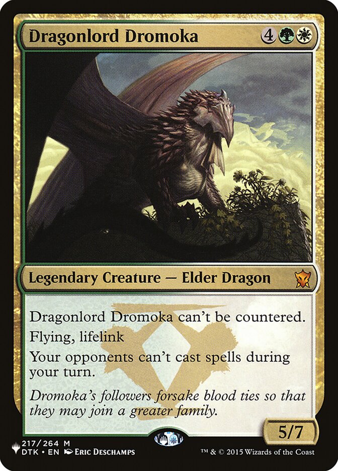 Dragonlord Dromoka 217/264 (The List Reprints)  | Good Games Adelaide SA
