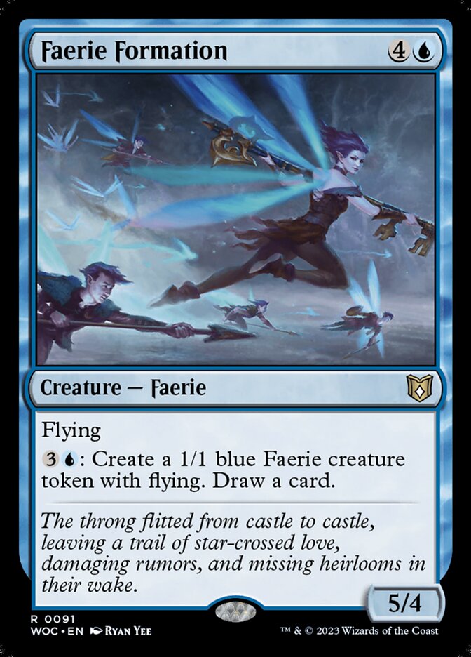 Faerie Formation 91 (Commander: Wilds of Eldraine)  | Good Games Adelaide SA
