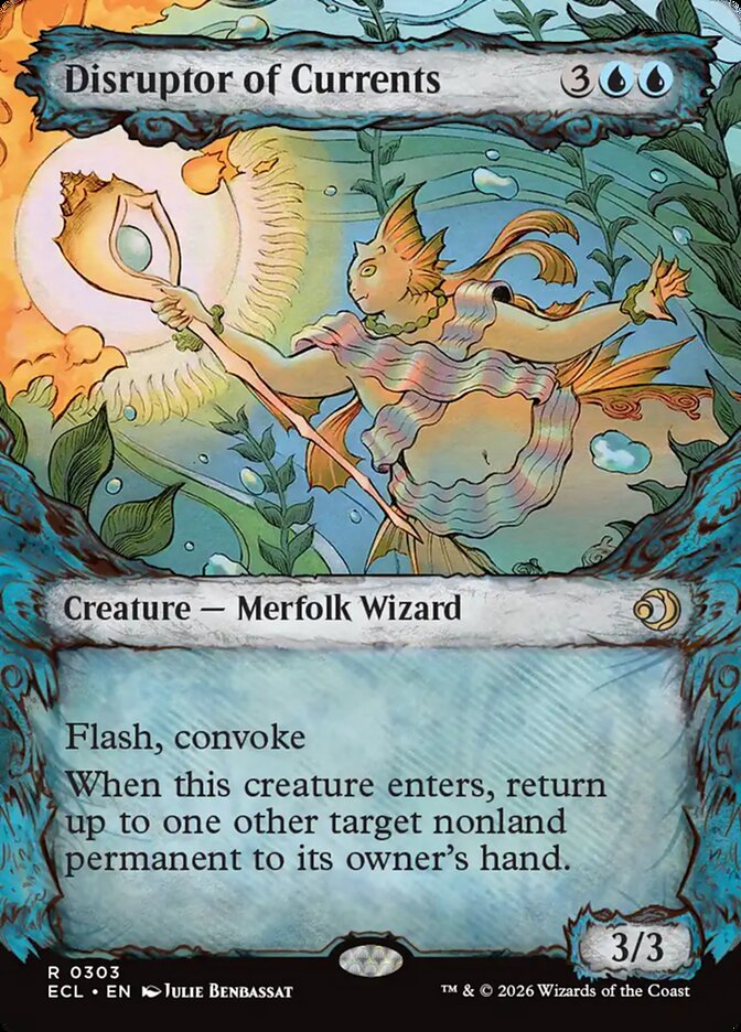 Disruptor of Currents  303/408 (Lorwyn Eclipsed)  - Showcase Foil | Good Games Adelaide SA