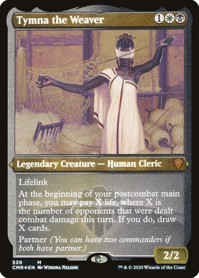 Tymna the Weaver Foil Etched 539 (Commander Legends)  - Foil | Good Games Adelaide SA