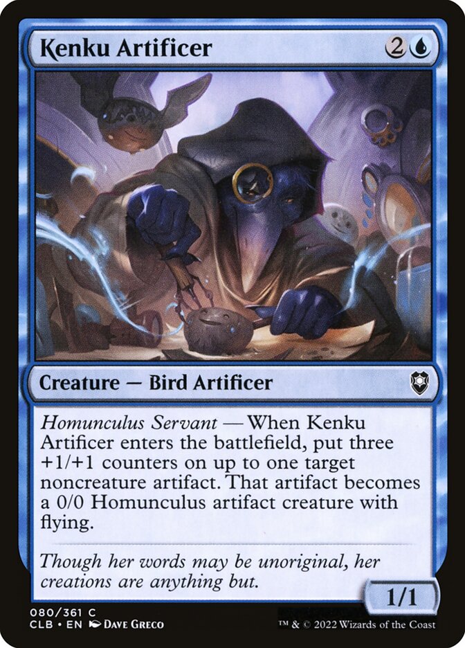 Kenku Artificer 80 (Commander Legends: Battle for Baldur's Gate)  | Good Games Adelaide SA