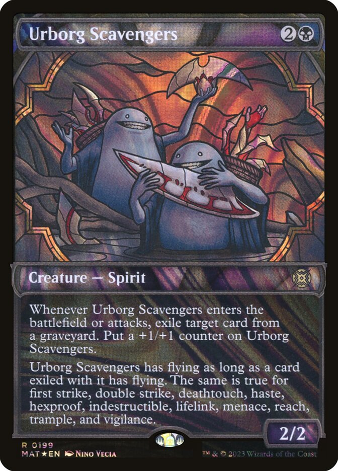 Urborg Scavengers 199/50 (March of the Machine: The Aftermath)  - Showcase Halo Foil | Good Games Adelaide SA