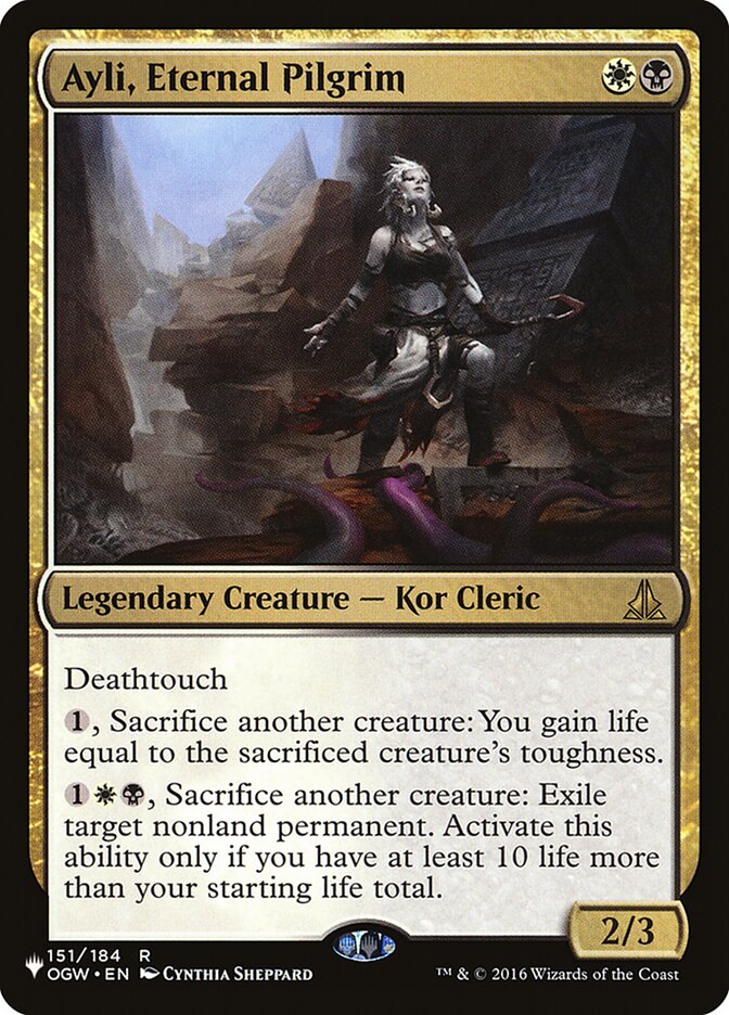 Ayli Eternal Pilgrim 151/184 (The List Reprints)  | Good Games Adelaide SA