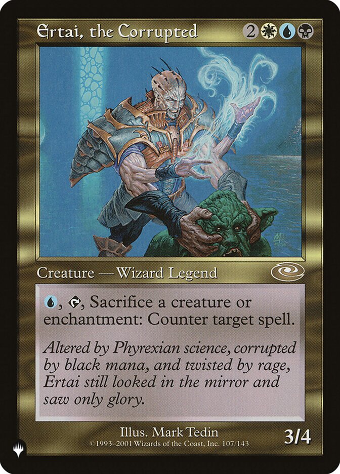 Ertai the Corrupted 107/143 (The List Reprints)  | Good Games Adelaide SA
