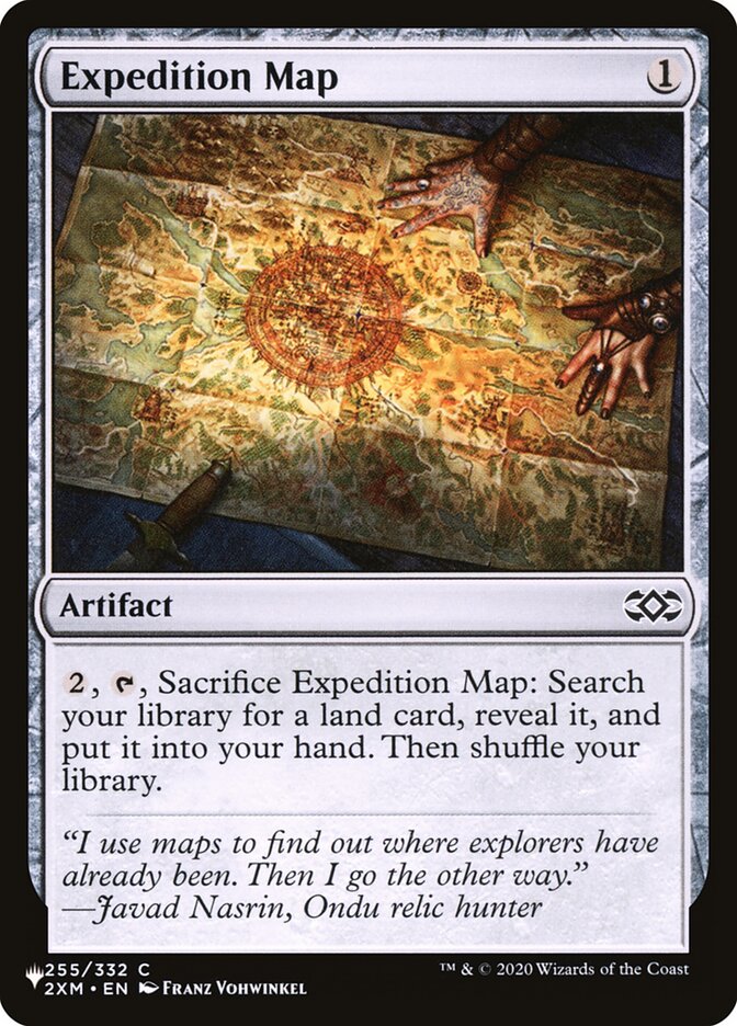 Expedition Map 255/332 (The List Reprints)  | Good Games Adelaide SA