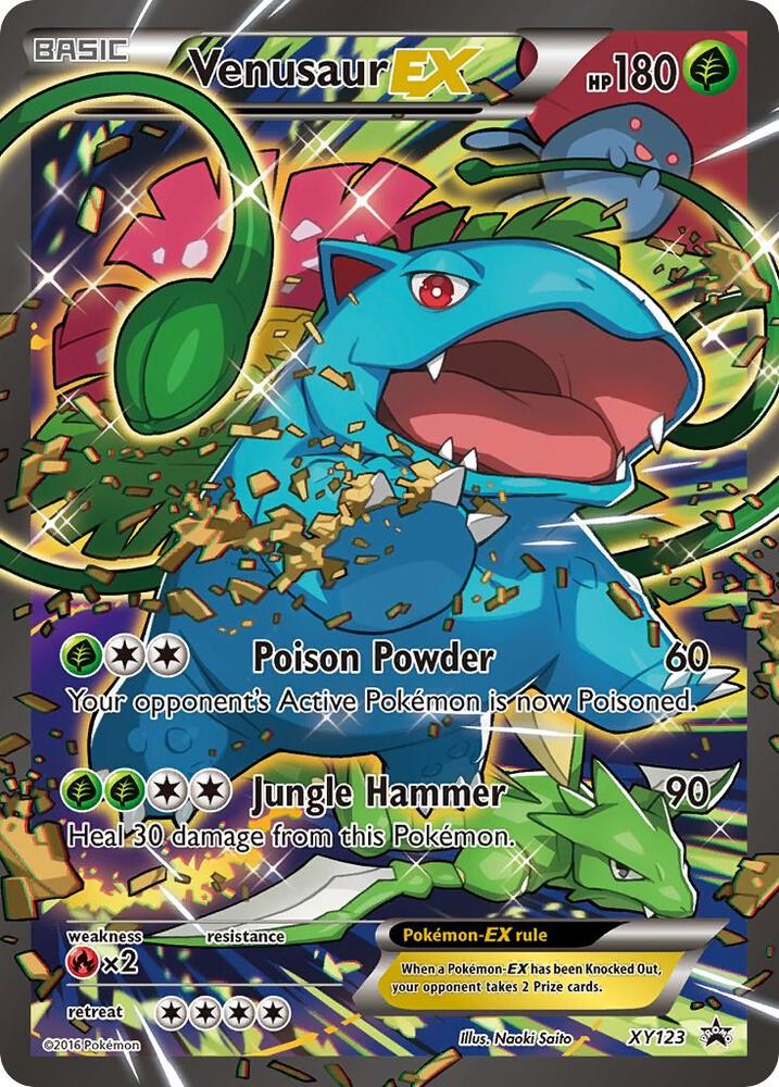 Venusaur EX XY123 (XY Promos)  - Holofoil | Good Games Adelaide SA