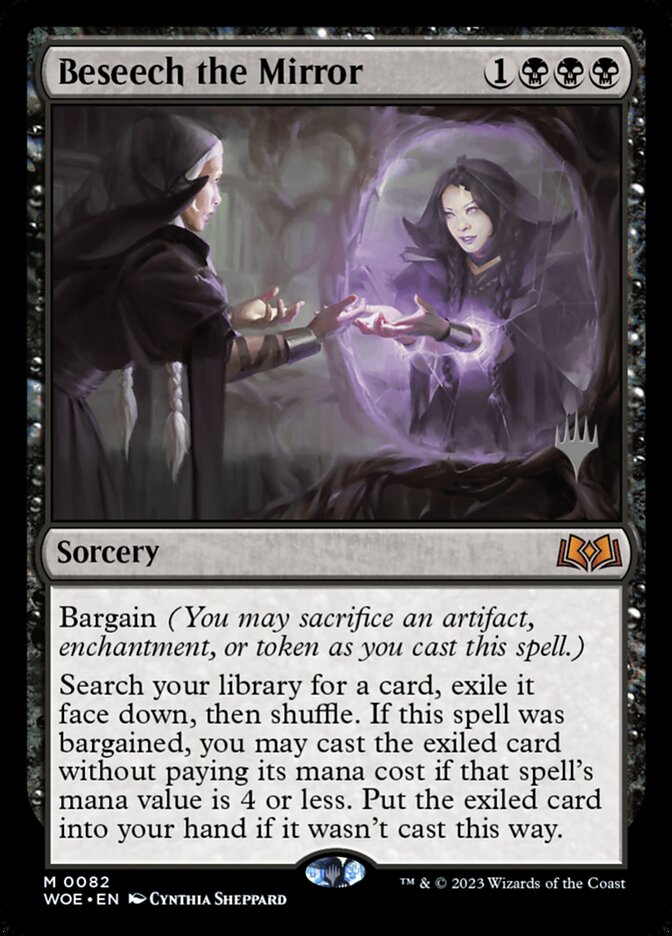 Beseech the Mirror 82 (Promo Pack: Wilds of Eldraine)  - Foil | Good Games Adelaide SA