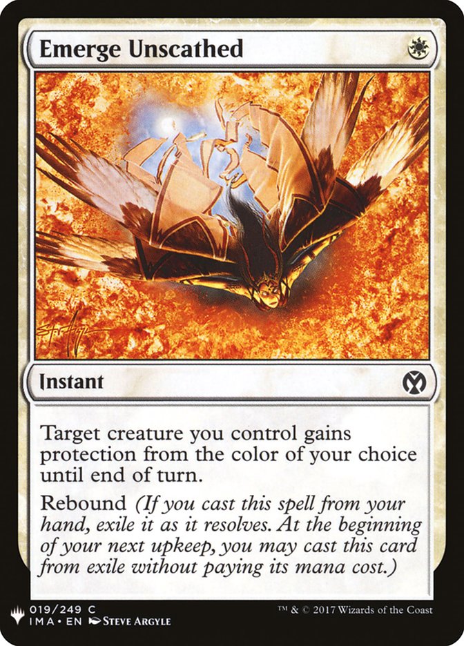 Emerge Unscathed 19 (The List Reprints)  | Good Games Adelaide SA