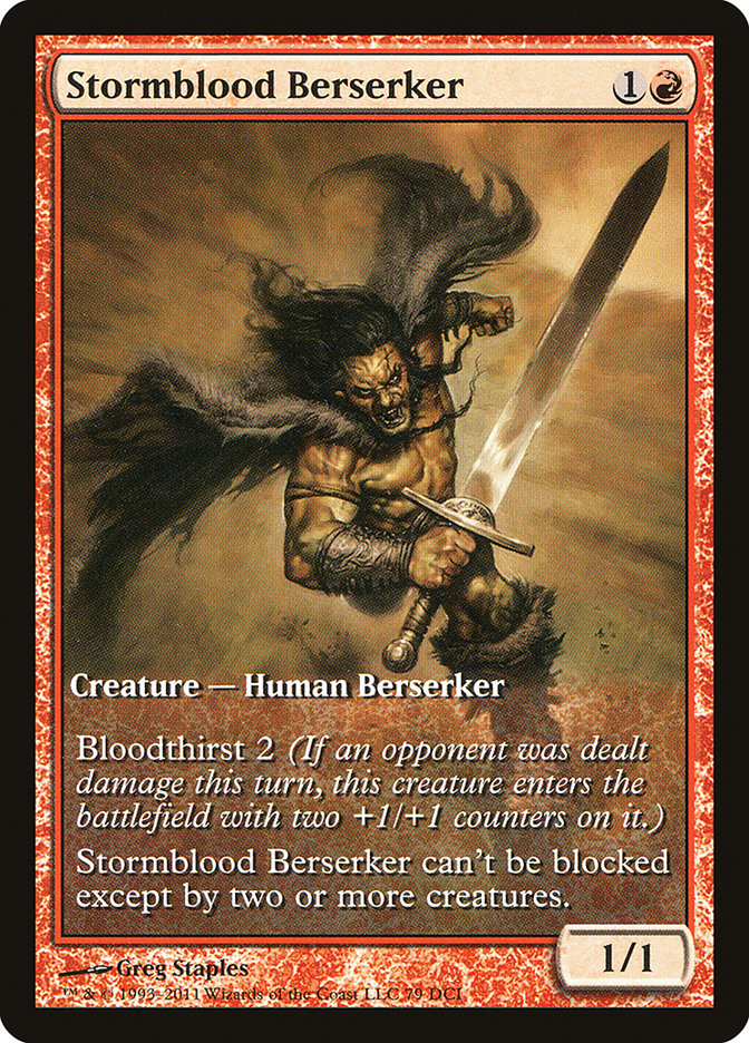Stormblood Berserker 156 (Game Day & Store Championship Promos)  - Full Art | Good Games Adelaide SA