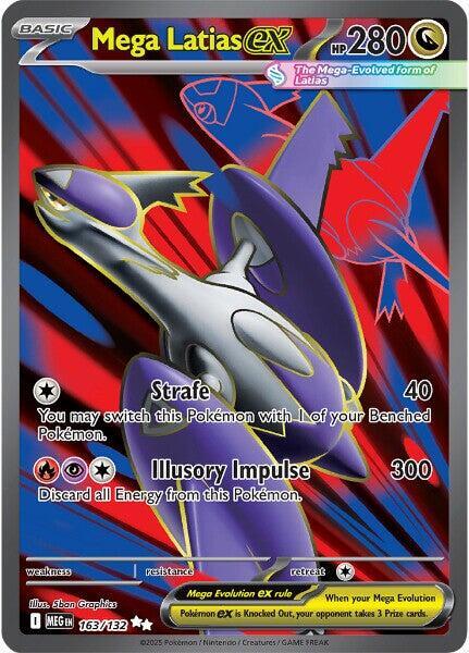 Mega Latias ex 163/132 (ME01: Mega Evolution)  - Holofoil | Good Games Adelaide SA