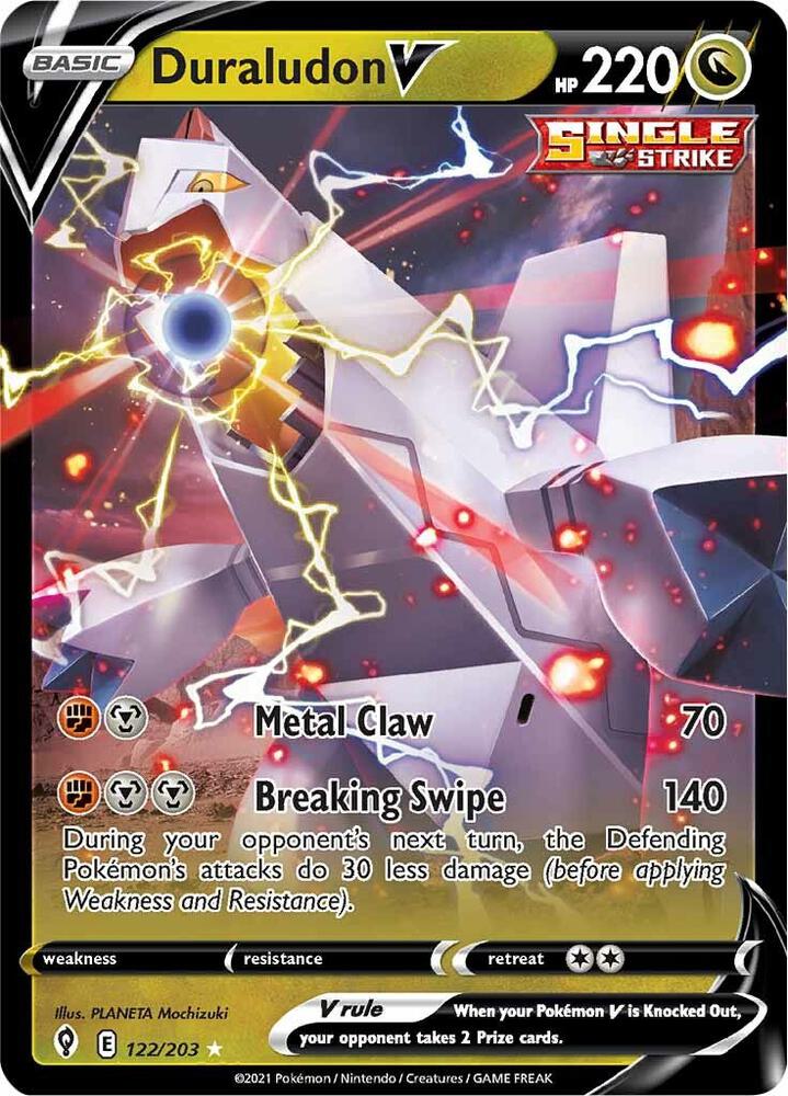 Duraludon V 122/203 (SWSH07: Evolving Skies)  - Holofoil | Good Games Adelaide SA