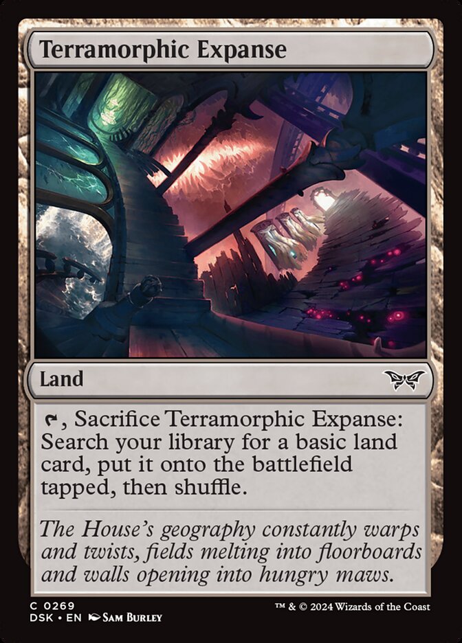 Terramorphic Expanse 269 (Duskmourn: House of Horror)  | Good Games Adelaide SA