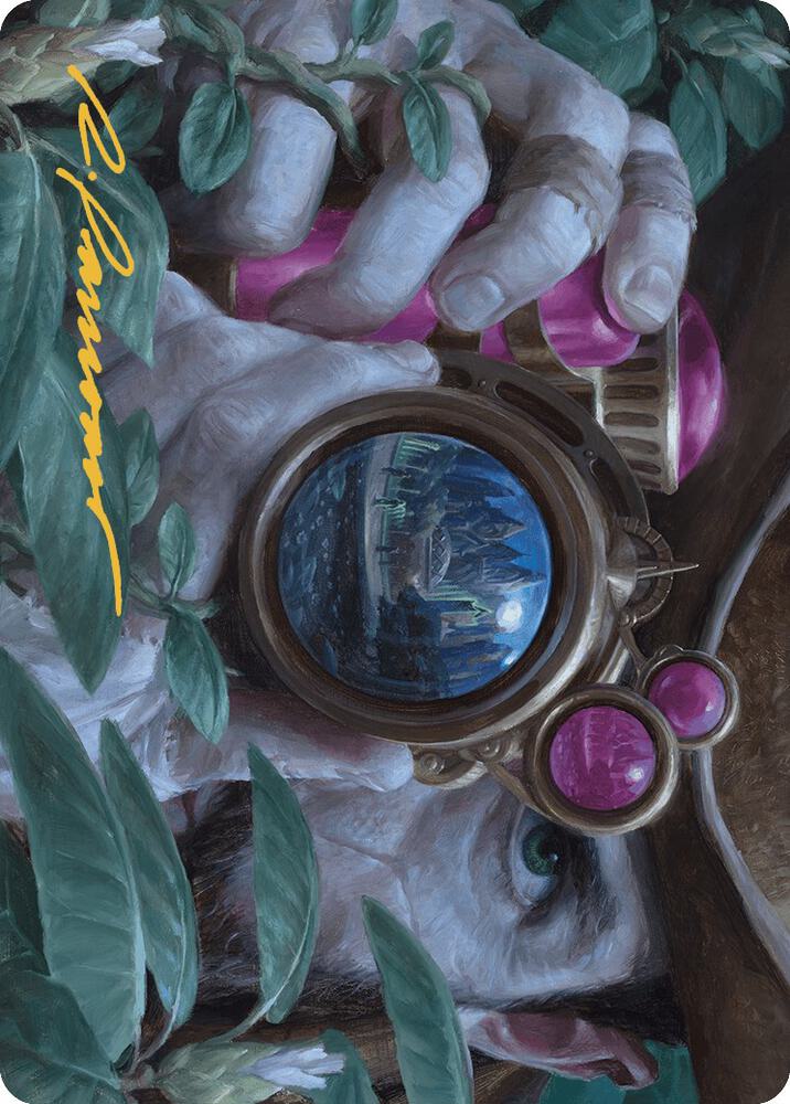 Undergrowth Recon Art Card Gold Stamped Signature 16 (Art Series: Murders at Karlov Manor)  | Good Games Adelaide SA