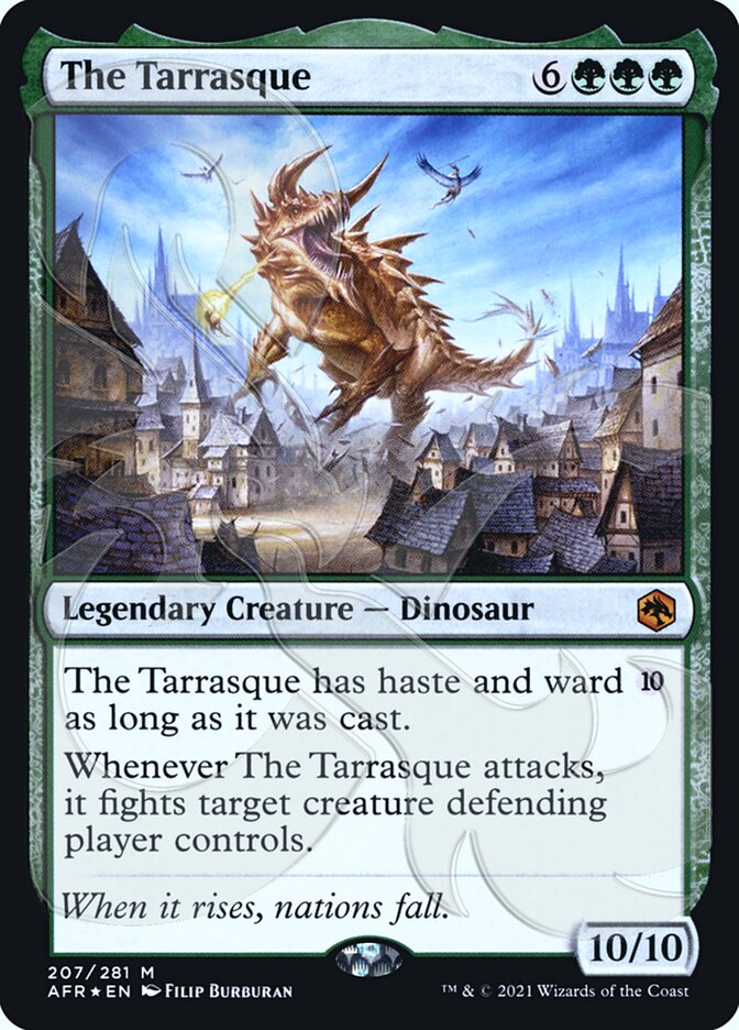 The Tarrasque 207 (AFR Ampersand Promos)  - Foil | Good Games Adelaide SA