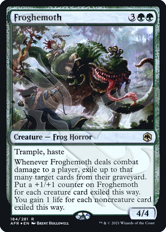 Froghemoth 184 (AFR Ampersand Promos)  - Foil | Good Games Adelaide SA