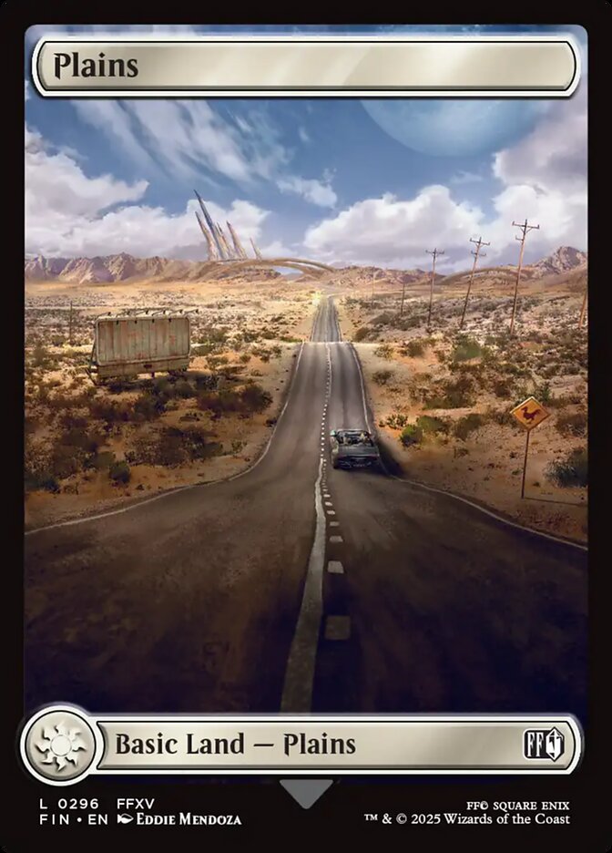 Plains  296 (FINAL FANTASY)  - Foil | Good Games Adelaide SA