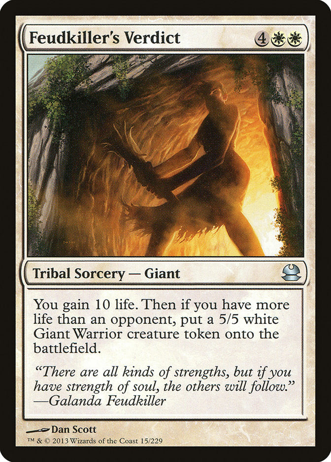 Feudkillers Verdict 15 (Modern Masters)  - Foil | Good Games Adelaide SA