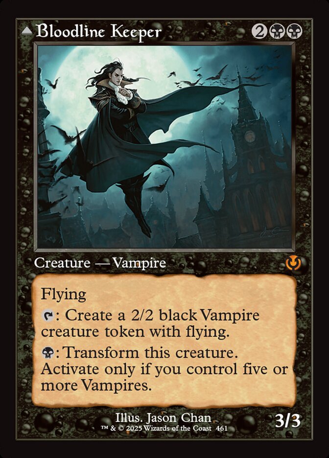 Bloodline Keeper // Lord of Lineage 461 (Innistrad Remastered)  - Foil | Good Games Adelaide SA