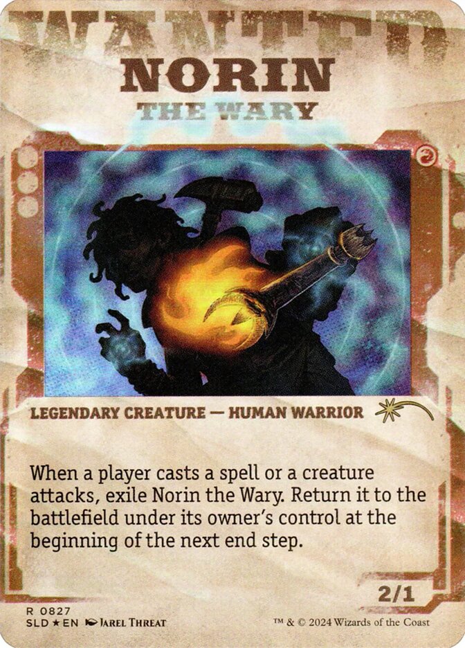 Norin the Wary // Norin the Wary 827 (Secret Lair Drop Series)  - Foil | Good Games Adelaide SA