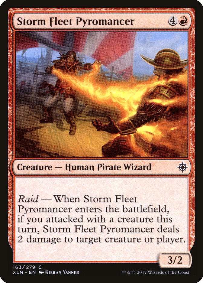 Storm Fleet Pyromancer 163 (Ixalan)  | Good Games Adelaide SA