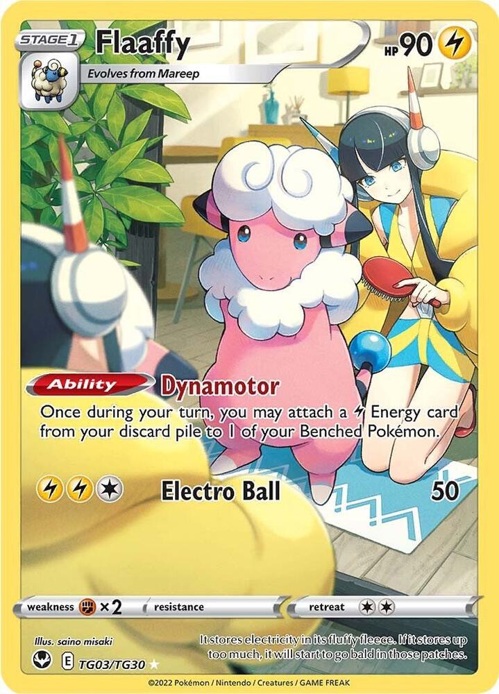 Flaaffy TG03/TG30 (SWSH12: Silver Tempest Trainer Gallery)  - Holofoil | Good Games Adelaide SA