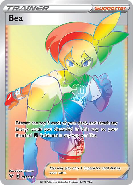 Bea Secret 193/185 (SWSH04: Vivid Voltage)  - Holofoil | Good Games Adelaide SA