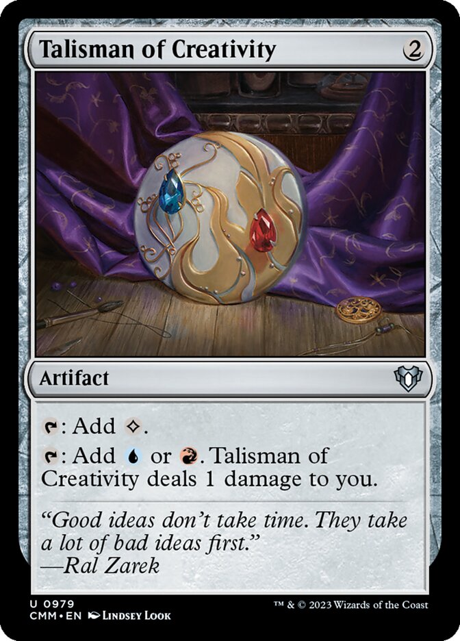 Talisman of Creativity 979 (Commander Masters)  | Good Games Adelaide SA