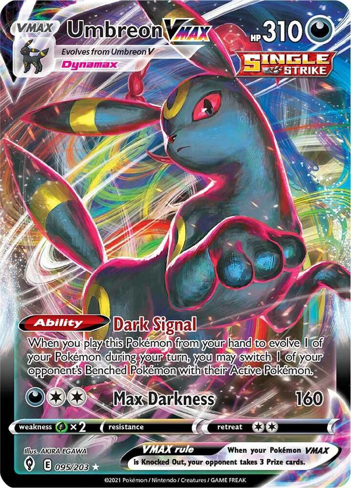 Umbreon VMAX 095/203 (SWSH07: Evolving Skies)  - Holofoil | Good Games Adelaide SA