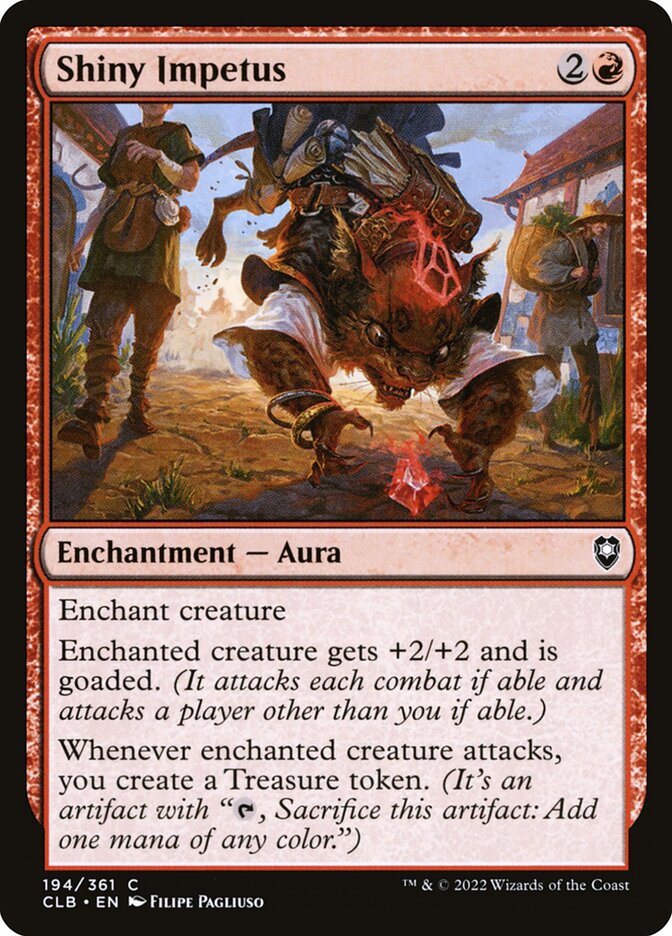 Shiny Impetus 194 (Commander Legends: Battle for Baldur's Gate)  - Foil | Good Games Adelaide SA