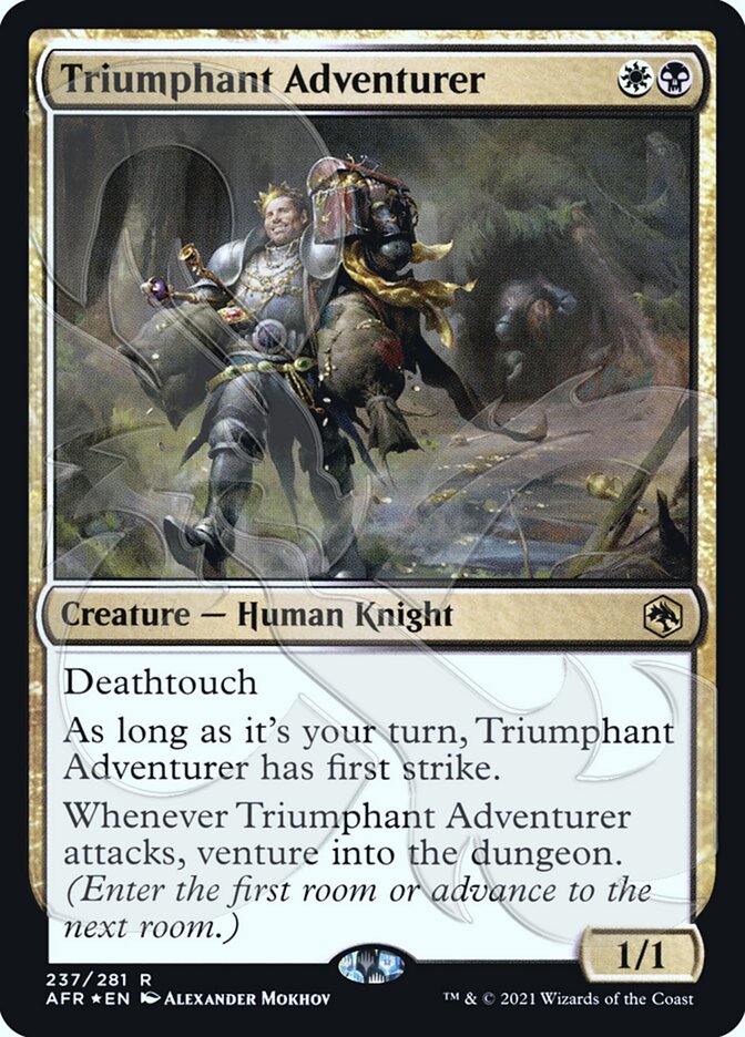 Triumphant Adventurer 237 (AFR Ampersand Promos)  - Foil | Good Games Adelaide SA