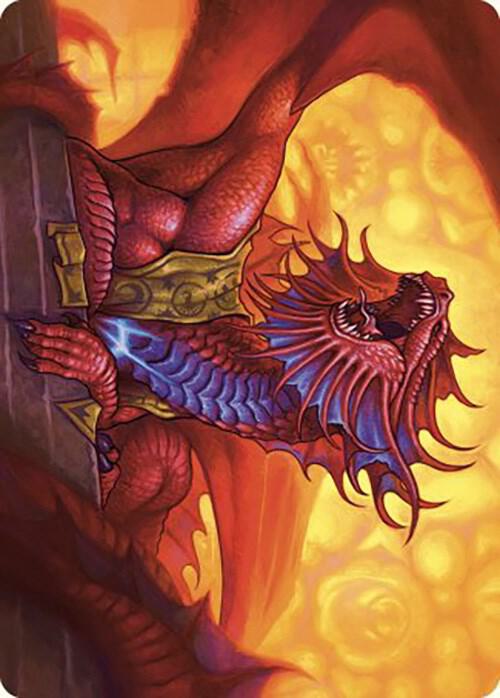 Niv Mizzet Guildpact Art Card 44 49 44 (Art Series: Murders at Karlov Manor)  | Good Games Adelaide SA