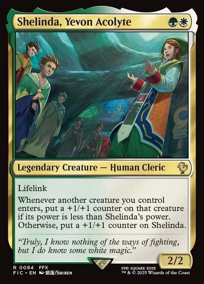 Shelinda, Yevon Acolyte 94 (Commander: FINAL FANTASY)  | Good Games Adelaide SA