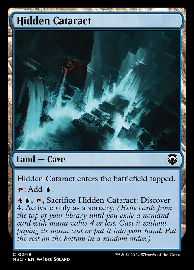 Hidden Cataract 348 (Commander: Modern Horizons 3)  | Good Games Adelaide SA
