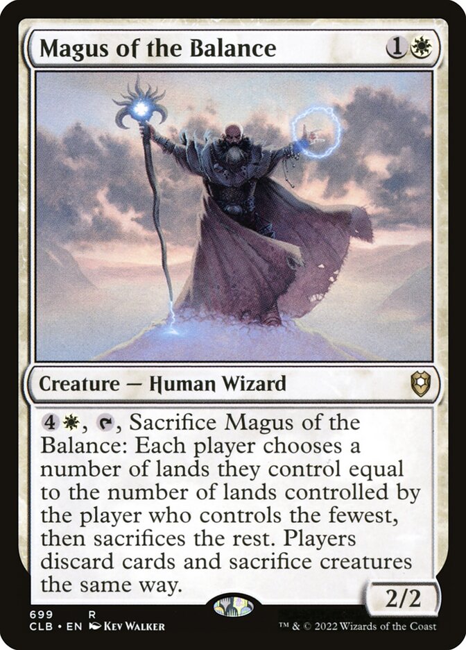 Magus of the Balance 699 (Commander Legends: Battle for Baldur's Gate)  | Good Games Adelaide SA