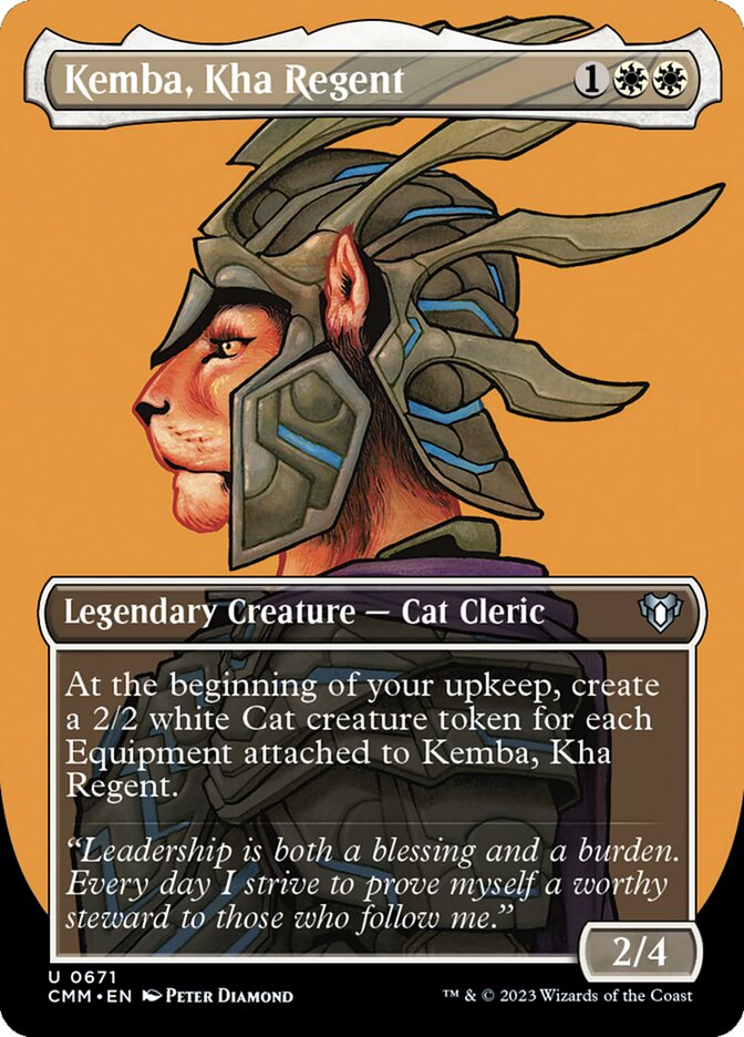 Kemba, Kha Regent 671 (Commander Masters)  - Borderless | Good Games Adelaide SA