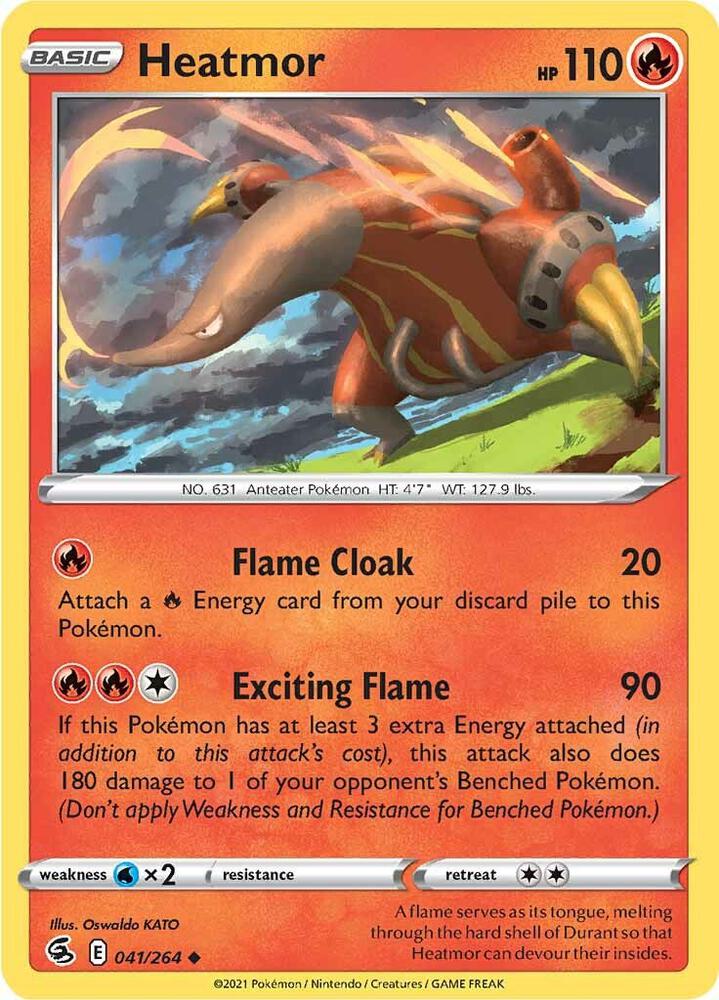 Heatmor 041/264 (SWSH08: Fusion Strike)  | Good Games Adelaide SA
