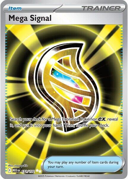 Mega Signal 171/132 (ME01: Mega Evolution)  - Holofoil | Good Games Adelaide SA