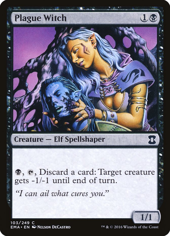 Plague Witch 103 (Eternal Masters)  - Foil | Good Games Adelaide SA