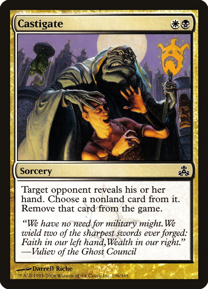 Castigate 106 (Guildpact)  - Foil | Good Games Adelaide SA