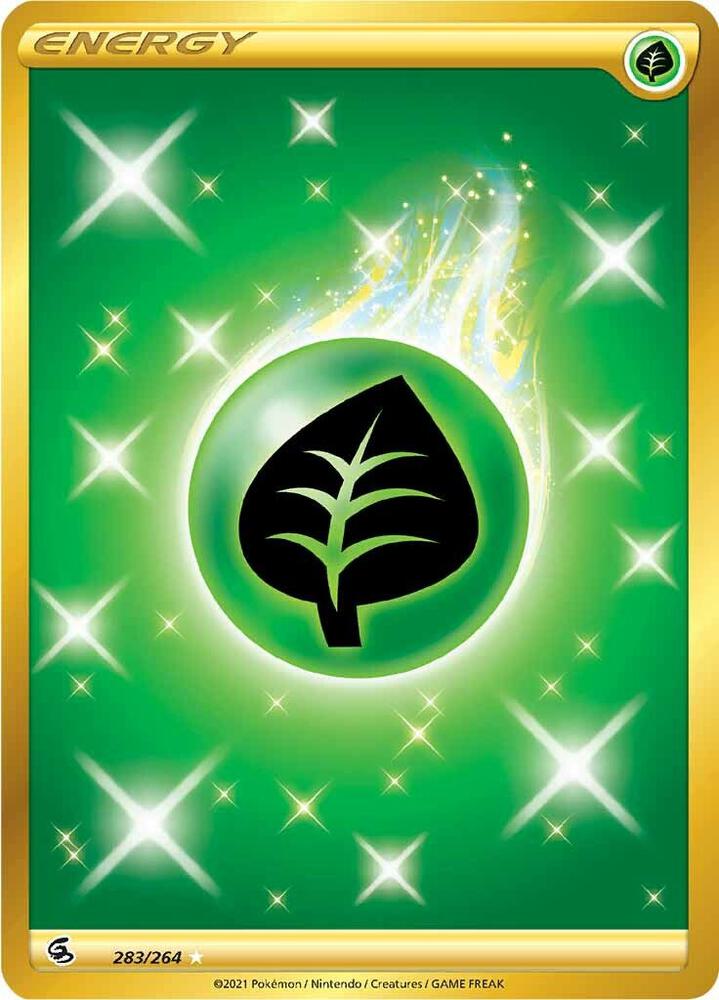Grass Energy Secret 283/264 (SWSH08: Fusion Strike)  - Holofoil | Good Games Adelaide SA