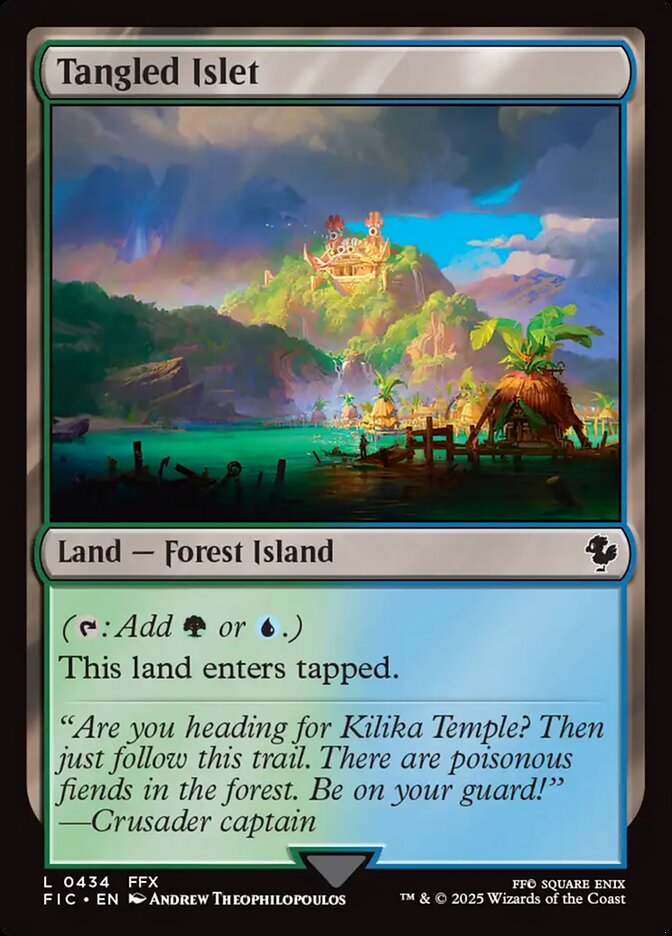 Tangled Islet 434 (Commander: FINAL FANTASY)  | Good Games Adelaide SA