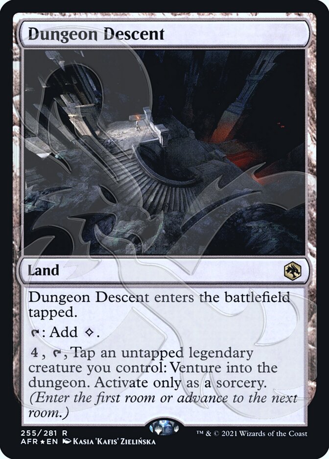 Dungeon Descent 255 (AFR Ampersand Promos)  - Foil | Good Games Adelaide SA