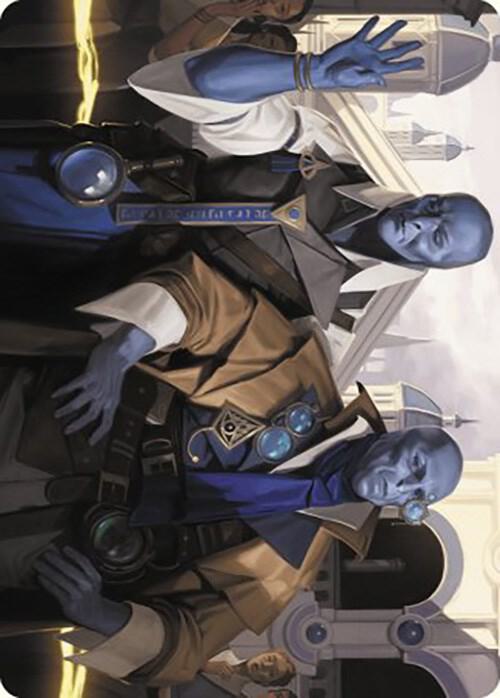Hotshot Investigators Art Card 5 (Art Series: Murders at Karlov Manor)  | Good Games Adelaide SA