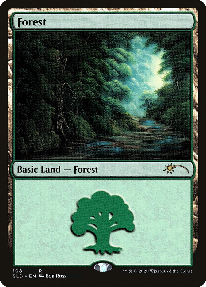 Forest Bob Ross 108 (Secret Lair Drop Series)  - Foil | Good Games Adelaide SA