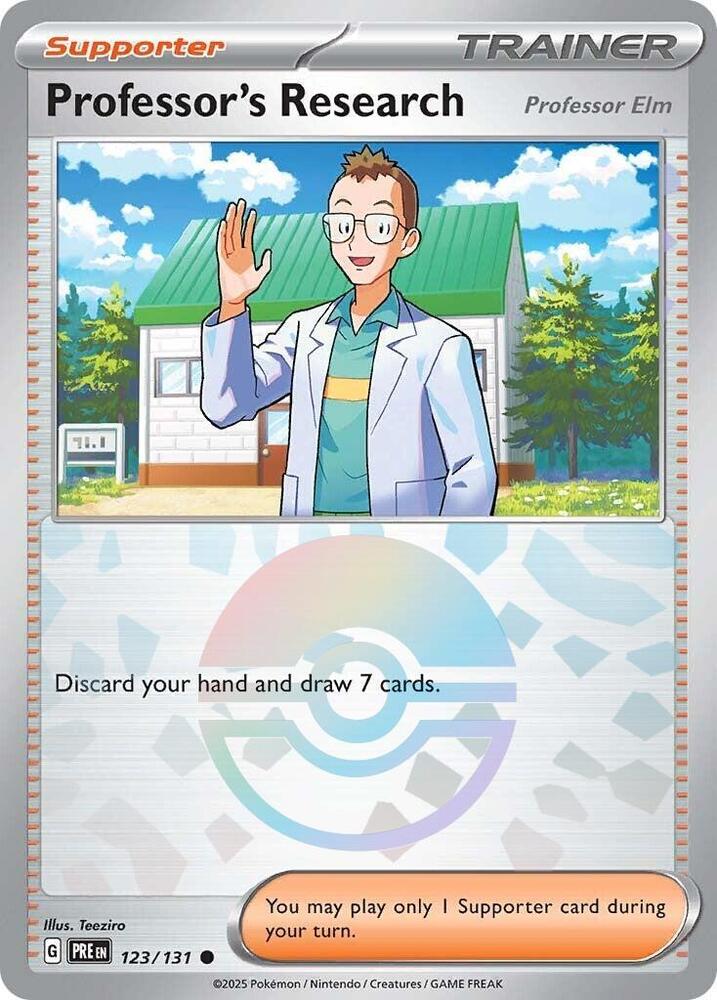 Professor's Research 123/131 (SV: Prismatic Evolutions)  - Holofoil | Good Games Adelaide SA