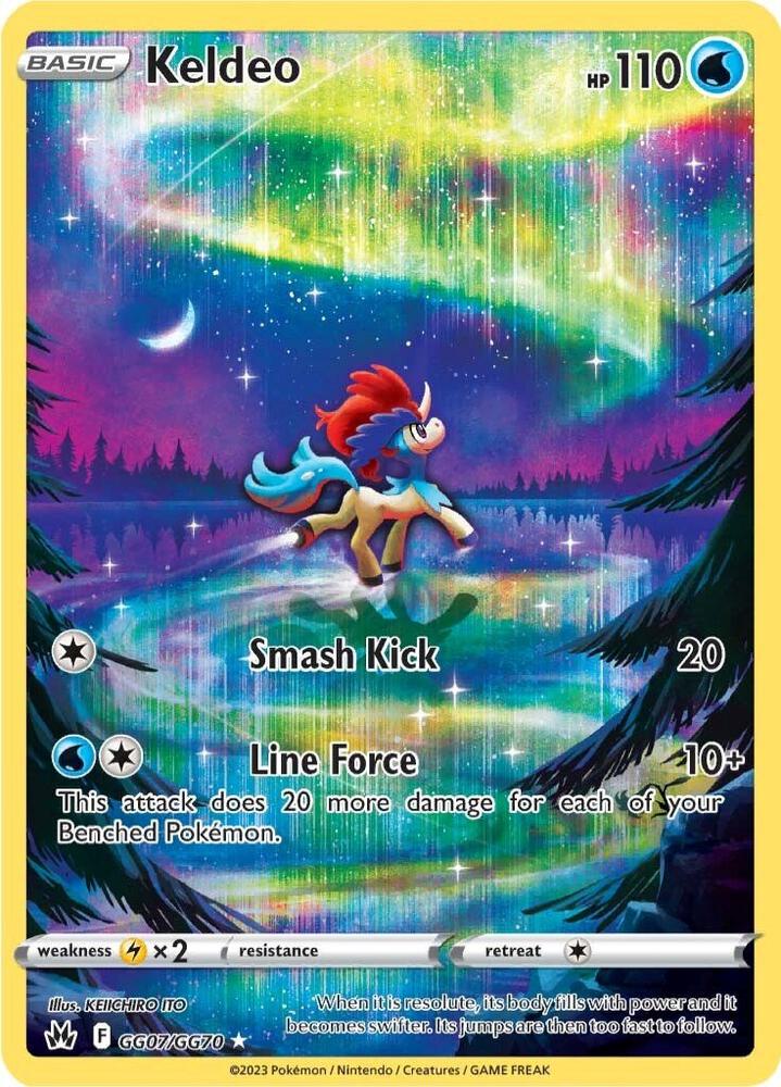 Keldeo GG07/GG70 (SWSH: Crown Zenith: Galarian Gallery)  - Holofoil | Good Games Adelaide SA