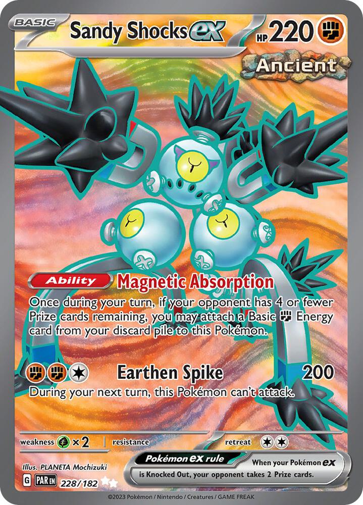 Sandy Shocks ex 228/182 (SV04: Paradox Rift)  - Holofoil | Good Games Adelaide SA